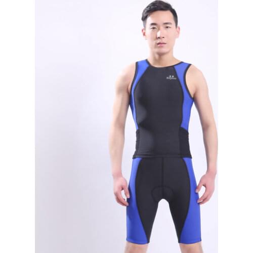 Unisex Anti-UV Protection One-piece Swimwear Snorkeling Suit Swiming Suit Tight - Fitting Water Sport Wetsuits 2pcs Diving Suit