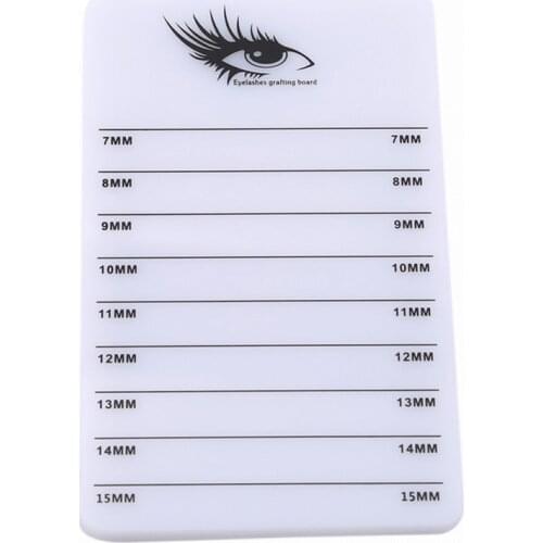 1PC New Lash Eyelashes Individual Tile Palette Belt Adhesive Ceramic Eye Lash Pad Acrylic Eyelash Extension Pallet Holder