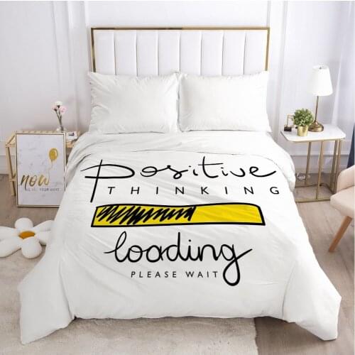 1PCS 3D Duvet Cover with Zipper Comforter/Quilt/Blanket Cover 200x220 180x210 3D Nordic Bedding Customize any size design