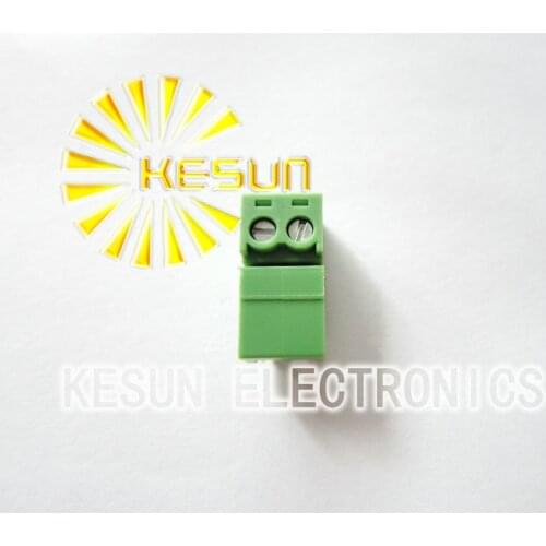 100PCS 2EDGK-3.81-2P + 2EDGR-3.81-2P 2EDGK 2EDGR 2Pin 3.81mm Right Angle Pin Plug-in Screw Terminal Block ROHS