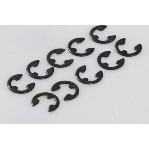 10x metal C clips screw washer to fit 1/4" UNC screw shafts and 3/8" unc screw (pack of Ten)
