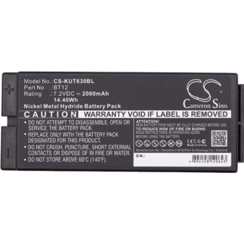 Cameron Sino 2000mAh battery for IKUSI 2303696 TM63 TM64 02 BT12 Crane Remote Control Battery