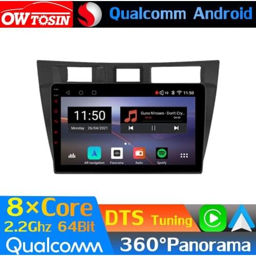 Qualcomm 8Core Android Car Media For Toyota Mark II X110 2000-2007 GPS 360 Panoramic Radio CarPlay Optical HDMI DTS HIFI 4G WIFI