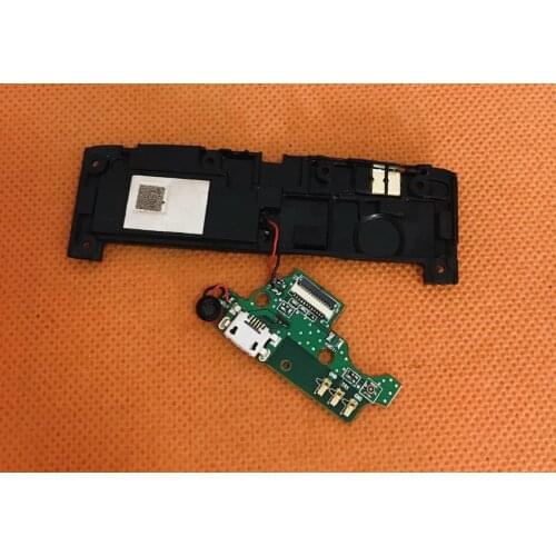 Used Original USB Plug Charge Board+MIC MICROPHONE For HOMTOM HT7 Pro MTK6735P Quad Core 5.5" HD 1280x720 Free shipping