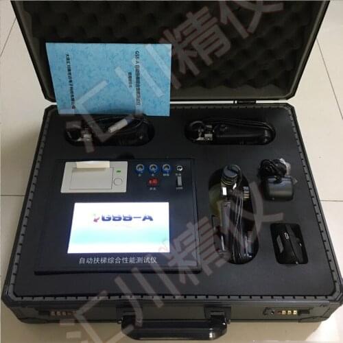 Gss-a escalator comprehensive performance tester braking distance and deceleration