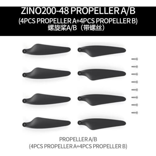 Hubsan Zino 2 Zino2 RC Drone Quadcopter Spare Parts ZINO200-29 / ZINO200-30 ZINO200-48 Propeller Blade