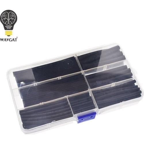 WAVGAT Heat shrinkable tube 2mm 3mm 4mm 5mm 6mm 8mm 10mm Tubing Sleeving Wrap Wire Cable Kit