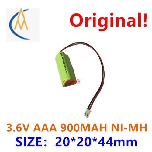 New authentic 3.6V AAA 900mAh Ni MH battery Ni-MH xh2.54 pin shaped triangular telephone toy aircraft model