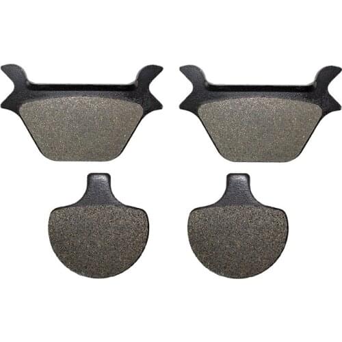 Motorcycle Front and Rear Brake Pads for Harley Sportster & Softail Series (All Models) 1988 1989 1990 1991-1999 FA94 FA200