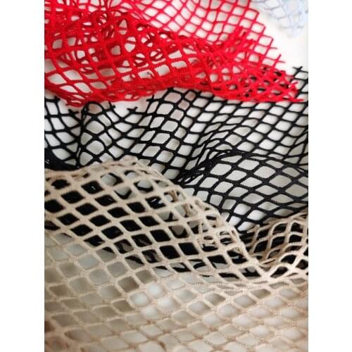 6 Colors Mesh Fabric Net Honeycomb Trim Masquerade Transparent Fishnet Multifunction Classic Knit Lining Sexy Apparel Clothing