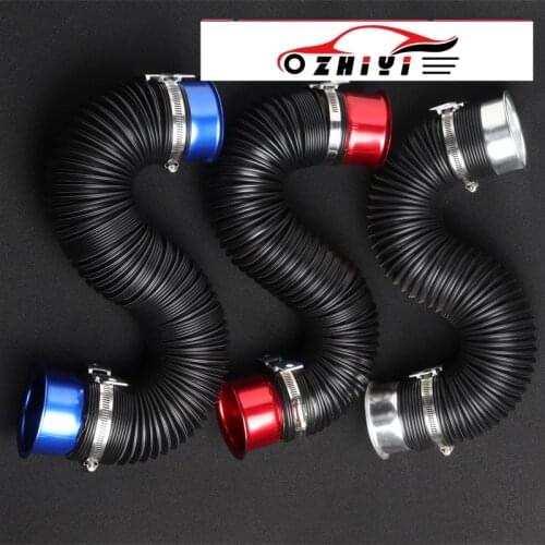 New Car Power Conversion Air Intake Pipe Telescopic Air Intake Diversion Hose Engine Turbocharger Mushroom Head Tube