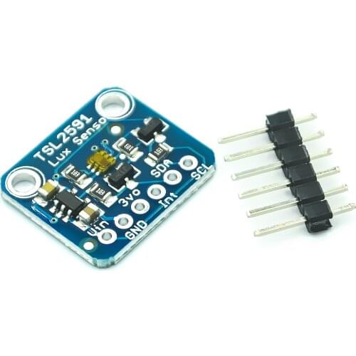 TSL2591 IIC I2C Light Sensor Breakout Module High Dynamic Range Digital Board TSL25911FN 3.3V 5V Diy Electronic