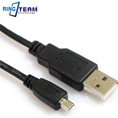 1.5M Mini8P USB Data Cable for Praktica LM20-Z35S 20-Z35S Luxmedia-14-Z12S Digital Cameras