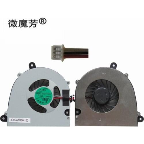 New cpu cooling fan for Clevo w110 w110er for Hasee K570N K570N-i5 D1 -I3 D1 W650EH Laptop CPU Cooler Notebook Computer