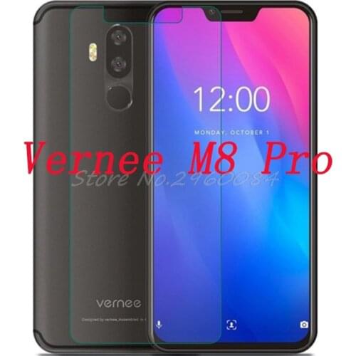 Smartphone Tempered Glass for Vernee M8 Pro m8pro Glass 9H Protective Film Screen Protector cover phone