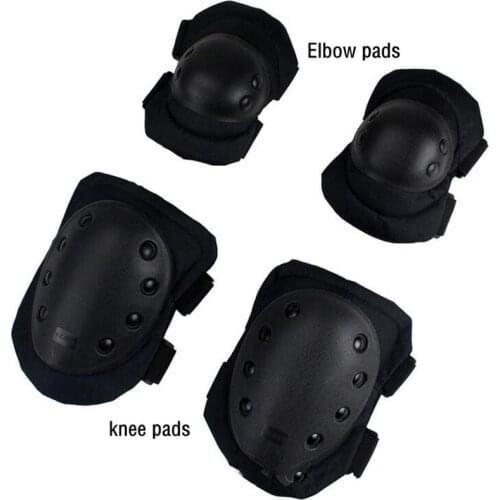 Military Tactical Elbow Knee Protector Pads Outdoor CS Sports Guard Knee Brace Support Skateboard Protect Pads
