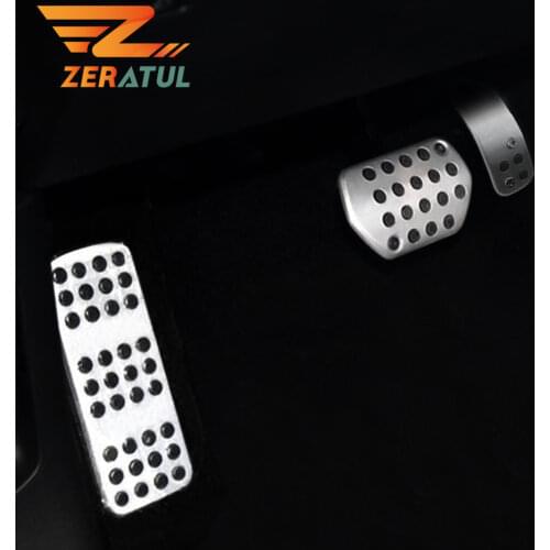 Zeratul for CITROEN C3 C4/DS 3 4 6 DS3 DS4 DS6 for PEUGEOT 207 301 307 208 2008 308 408 Cc Car Gas Foot Rest Pedal Pad Plate