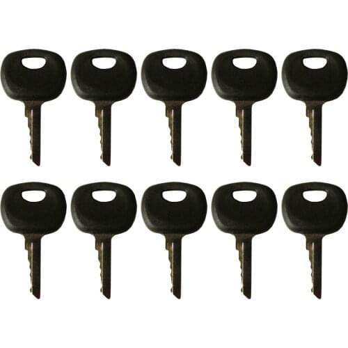10pc Ignition Key 14685 For Bomag Deutz Rammax Vibromax Wacker Heavy Equipment 5755026 0160431