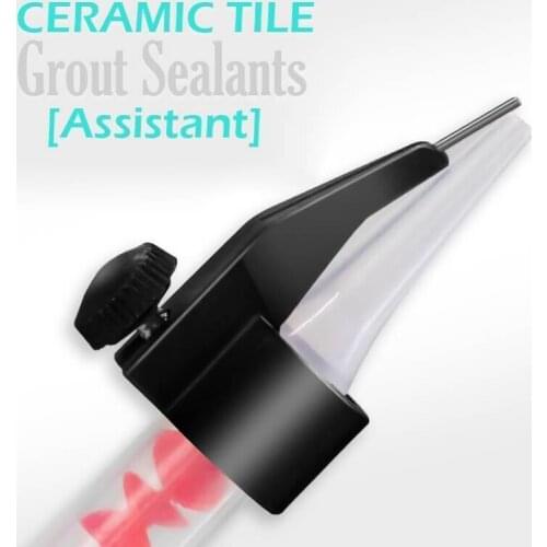 3pcs Ceramic Tile Grout Sealants Assistant Tile Glue Nozzle Fixed Positioner Beauty Joint Agent Construction Tool Set