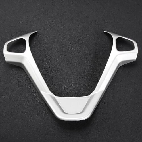 Car Accessories Steering Wheel Protective Sequin Cover Trim Sticker For Ford New Fiesta MK7 Ecosport Figo B-MAX KA