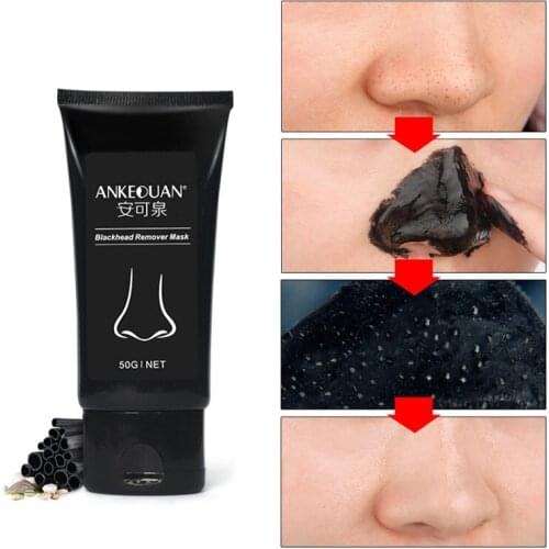 Bamboo Charcoal Tear-Off Blackhead Mask Exfoliating Pores Shrinking Oil Control Deep Cleansing Pores Black Head Care TSLM1