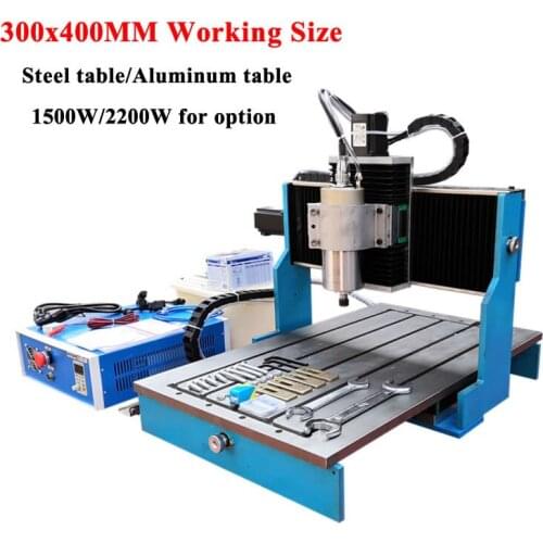 CNC 3040 USB Mach3 control 2.2KW 1.5KW 4axis Router Machines Kit Milling Machine CNC Wood Carving Machine Woodworking Engraver