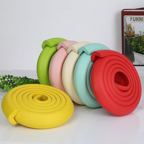 2m Baby Corner Protector Solid Safety Edge Guards Children Protection Security Tape Wall Angle Form Kids Child Safety Protector