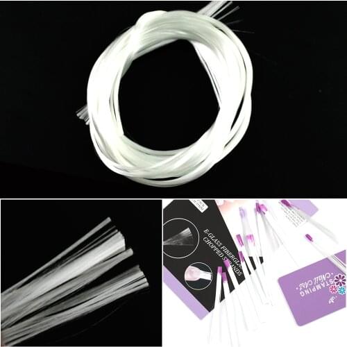 Nail Extension Form Fiber nails Acrylic Tips Fiberglass For Nails Silk Building Extension Manicure Tool
