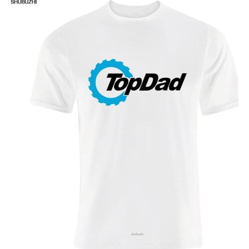 Top Gear inspired 'TOP DAD' mens Fathers Day funny gift idea T Shirt men cotton t-shirts euro plus size drop shipping sbz8507