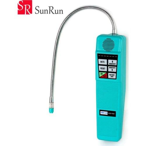 HLD-100+ Freon Halogen Refrigerant Gas Leak Detector Leakage Halogen analyzer detector R134 HVAC Sensitivity Tool