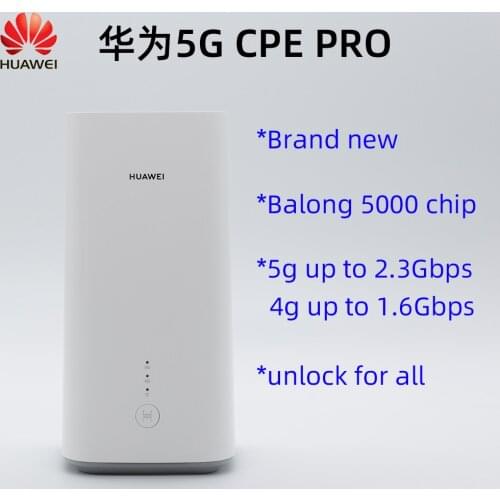 Huawei 5G CPE Pro H112-370 5G WiFi Router Wireless Router with SIM Card Slot