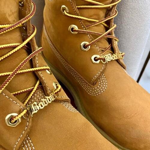 Stainless Steel Custom Name Shoe buckle Gold Silver Color Nameplate Buckie Kids Adult Leisure Sneakers Tags Custom Jewelry