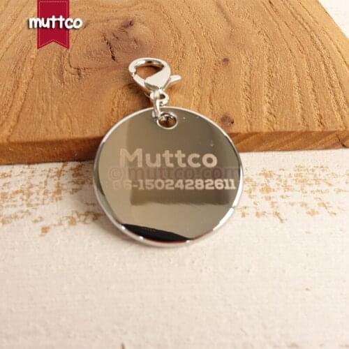 DIT-012 retailing laser lettering circular lovely dog tags dog id tags for pets dog name tags zinc alloy dog tag