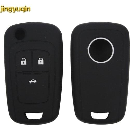 Jingyuqin 70pcs Silicone Key Cover for Buick for Chevrolet Regal Lacrosse Encore Excelle GT/XT /Opel Astra VAUXHALL MOKKA Zafira
