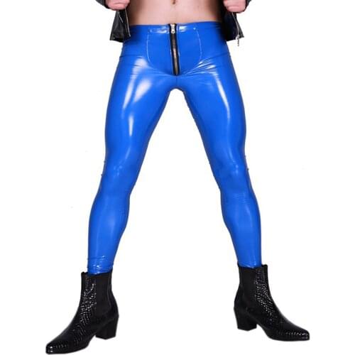 LinvMe Mens Leather Pants