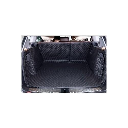 Good carpets! Full set trunk mats for BMW X3 F25 2017-2011 waterproof boot carpets cargo liner mat for BMW X3 2015,Free shipping
