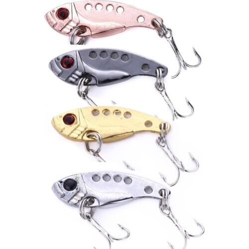 Metal Vib Fishing Lure 3.5cm 4cm 5.5cm Hard Bait Jig Bass Fishing Jigs Saltwater Lures Trolling Lure Isca Artificial Fake Fish