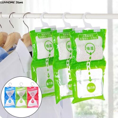 Hanging Wardrobe Hanging Moisture Bag Closet Cabinet Wardrobe Dehumidifier Drying Agent Hygroscopic Anti-Mold Desiccant Bags
