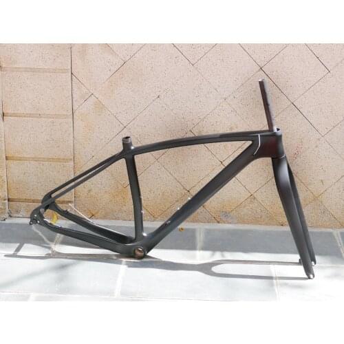 Full Carbon UD Matt Matte 29ER Mountain Bike Bicycle Cycling MTB Frame 19" & Fork Thru Axle 142 * 12mm / QR 135 * 9mm