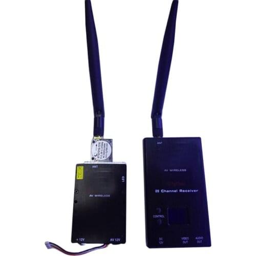 7W+ 1.3G transceiver 1300mhz drone transmitter 1.3G Transmitter Receiver cctv camera image transmission FPV transmitter