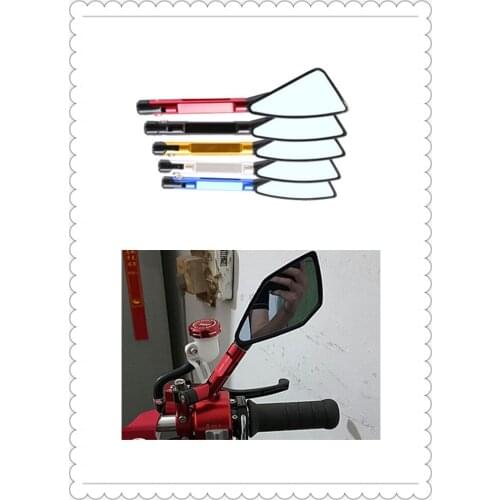 Refitting the motorcycle rear-view mirror triangle CNC reflector for TRIUMRH SCRAMBLER SPEED FOUR 1050 S TRIPLE R SPEEDMASTER