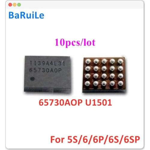 BaRuiLe 10pcs U1501 ic for iPhone 6 6S Plus 5S Screen LCD Display power Boost 20Pin Chip 65730AOP 65730 Parts