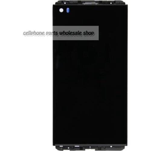 For Lg V20 H910 H918 H990 Lcd Screen Display With Touch Glass Digitizer Frame Assembly Pantalla Black color