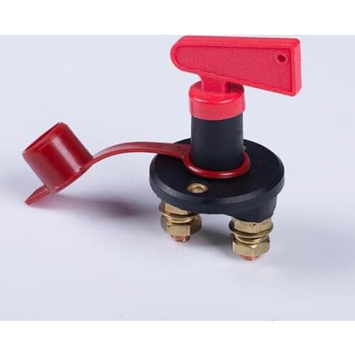 1Pc Car Battery Switch High Current Battery Disconnect Isolator Cut Off Switches