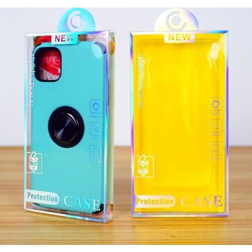 200Pcs 4 Styles Universal Mobile Phone Case Package Transparent PVC Retail Packaging Box For Iphone 12/12Pro/12Pro Max Wholesale