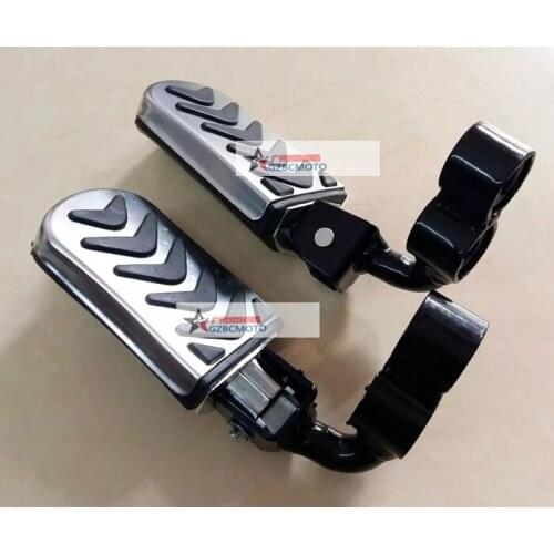 Motorcycle accessories front Foot Rests aluminum alloy boot leg foot for GS125 suzuki