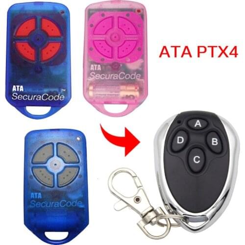ATA PTX4 remote control gate remote control ATA garage door remote control 433,92 MHz
