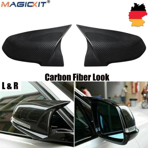 MagicKit CARBON FIBRE WING MIRROR REPLACEMENT COVERS FOR BMW F20 F21 F22 F30 F31 F32 F33