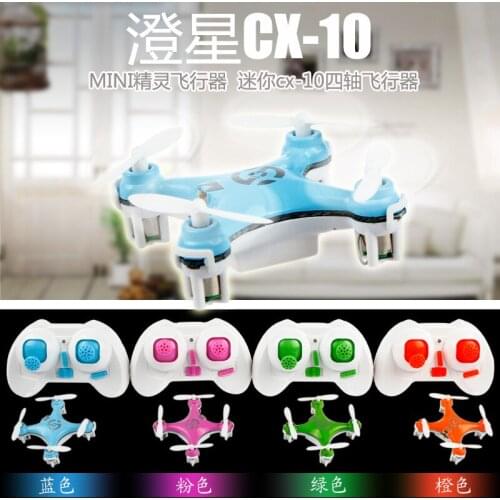 Cheerson CX-10 CX10 2.4G Remote Control Toys 4CH 6Axis RC Quadcopter Mini rc Helicopter Radio Control Helicoptero with LED light