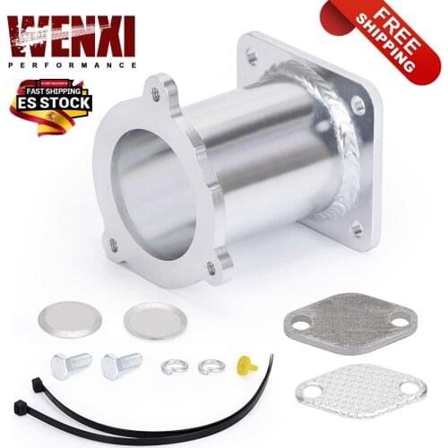 Free Shipping ALUMINUM EGR REMOVAL KIT BLANKING BYPASS FOR BMW 5 SERIES E60 E61 E61N 520i 525d 530d 535d DELETE KIT EGR08